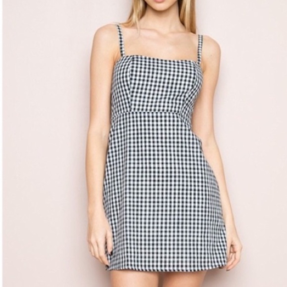 Brandy Melville Gingham Mini Dress